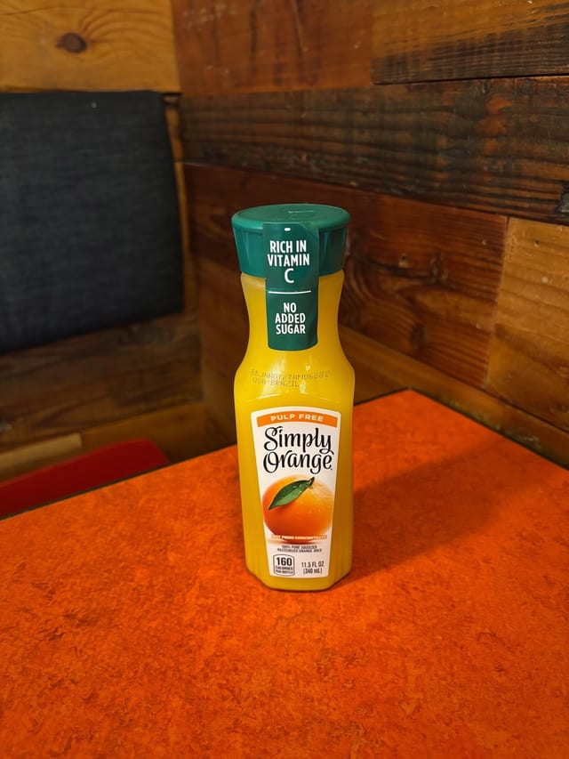 Simply Orange.