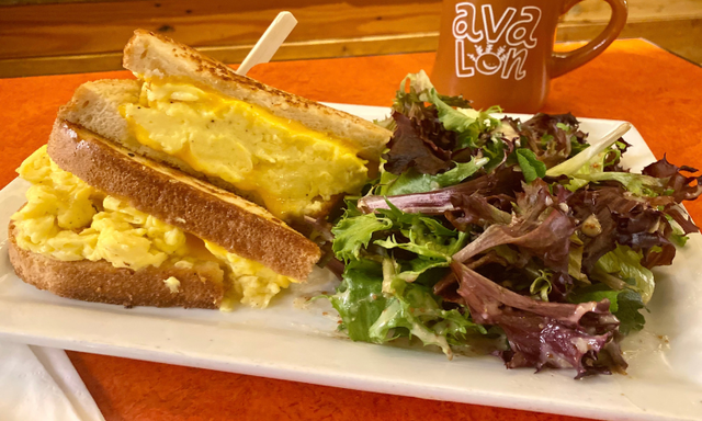 Egg & Cheese Sandwich.