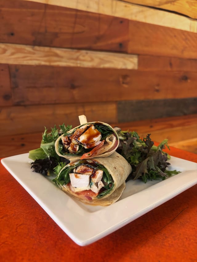 Chicken Caprese Wrap.