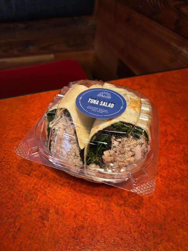 Tuna Salad Wrap.