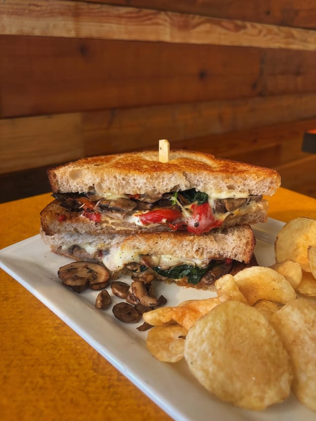 Wild Mushroom Sandwich.