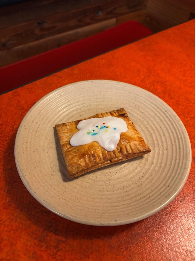 Walter Pats Apple Butter Poptart.