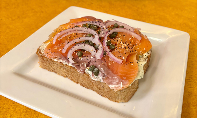 Lox Toast.