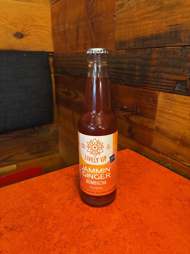 Jammin Ginger Kombucha.