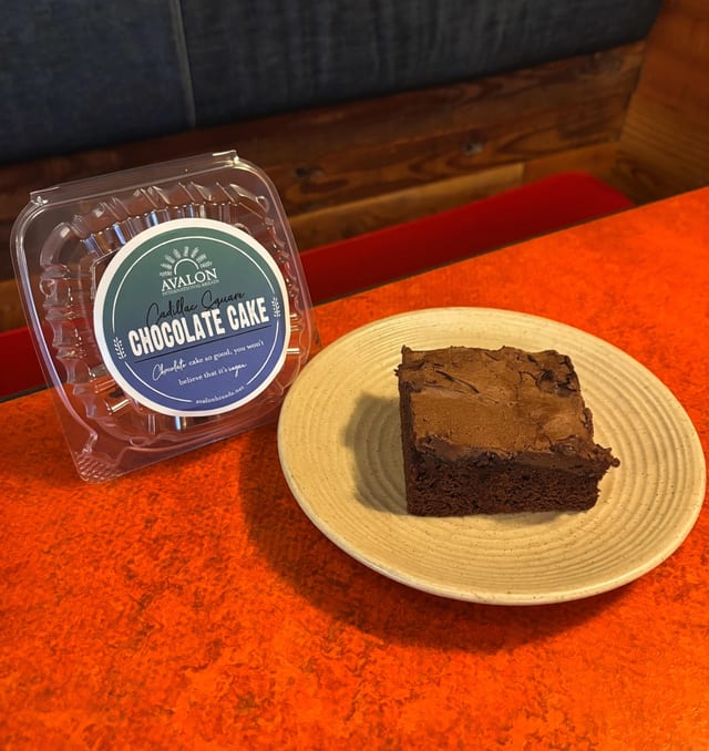 Avalon Chocolate Cake Slice.