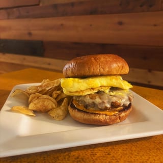 Chicken Sausage, Egg & Cheese Sandwich